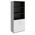 PRO Combine cabinet | 5 Oh, 800 x 1880 mm, graphite / white - 1 Thumbnail Image