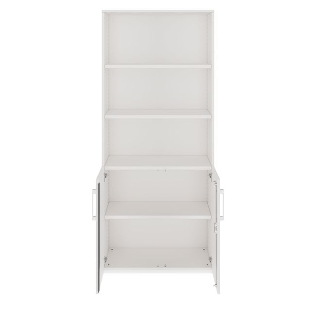 PRO Kombischrank | 5 OH, 800 x 1880 mm, Weiß PRO Kombischrank | 5 OH, 800 x 1880 mm, Weiß