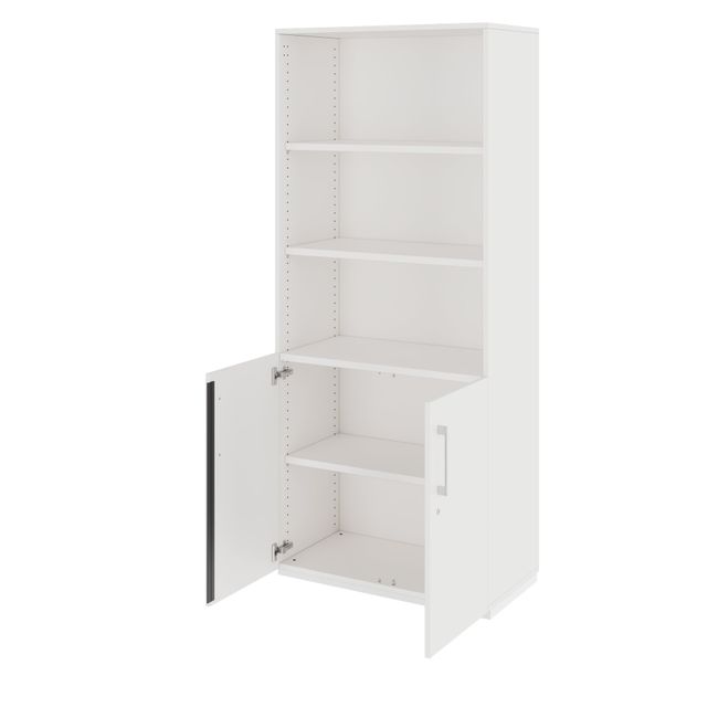PRO Kombischrank | 5 OH, 800 x 1880 mm, Weiß PRO Kombischrank | 5 OH, 800 x 1880 mm, Weiß