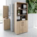 PRO combination cabinet | 5 OH, 800 x 1880 mm, natural oak - 14 Thumbnail Image