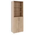 PRO combination cabinet | 6 OH, 800 x 2250 mm, natural oak - 1 Thumbnail Image