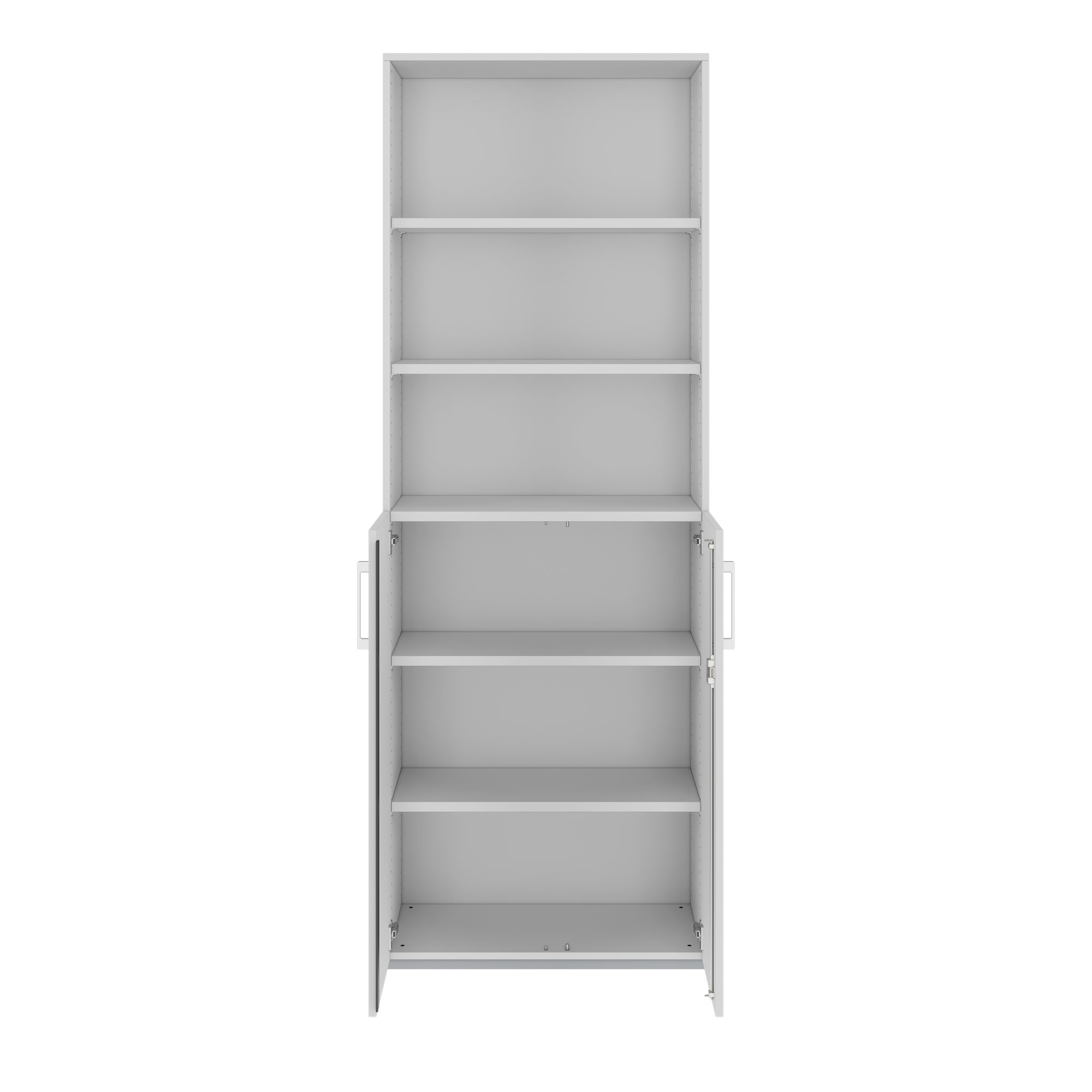 PRO Combina il cabinet | 6 OH, 800 x 2250 mm, grigio - 3 Main Image