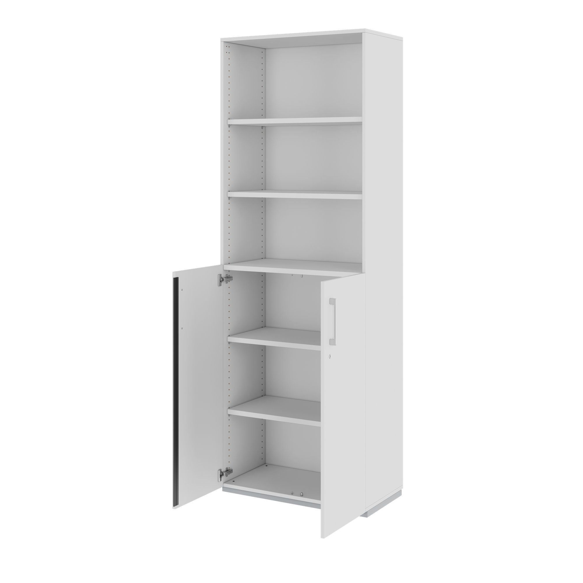 PRO Combina il cabinet | 6 OH, 800 x 2250 mm, grigio - 4 Main Image