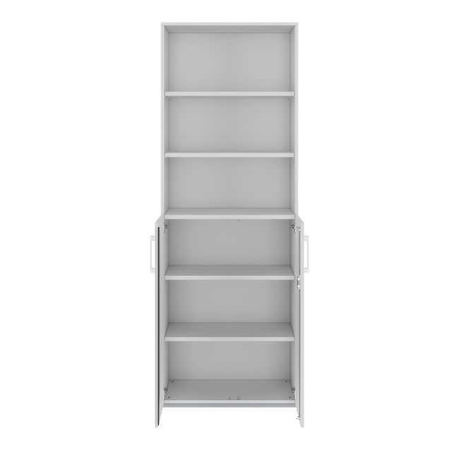 PRO Kombischrank | 6 OH, 800 x 2250 mm, Grau