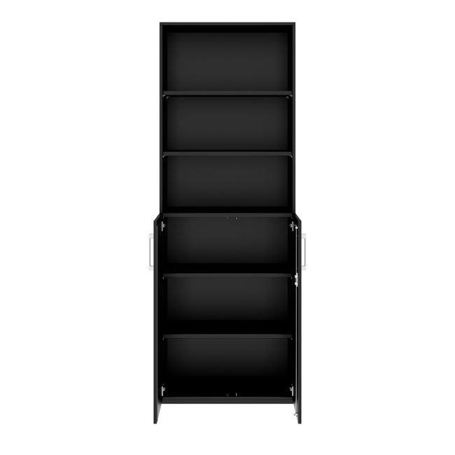 PRO Kombischrank | 6 OH, 800 x 2250 mm, Schwarz PRO Kombischrank | 6 OH, 800 x 2250 mm, Schwarz