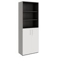 PRO Combine cabinet | 6 Oh, 800 x 2250 mm, graphite / white - 1 Thumbnail Image