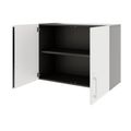 PRO Top Cabinet | 2 oh, 800 - 1200 x 740 mm, Soft -Close, graphite / blanc - 4 Thumbnail Image