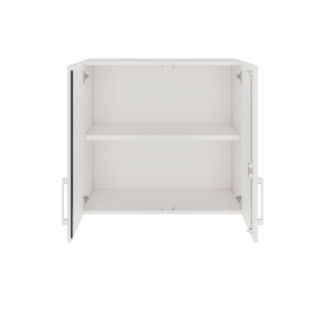 PRO Top cabinet | 2 Oh, 800 - 1200 x 740 mm, soft -close, white - 3 Main Image