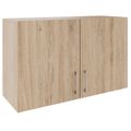 PRO Top Cabinet | 2 oh, 800 - 1200 x 740 mm, en chêne naturel et en chêne naturel - 1 Thumbnail Image