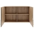 PRO Top Cabinet | 2 oh, 800 - 1200 x 740 mm, en chêne naturel et en chêne naturel - 3 Thumbnail Image