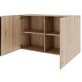 PRO Top Cabinet | 2 oh, 800 - 1200 x 740 mm, en chêne naturel et en chêne naturel - 4 Thumbnail Image