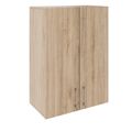 PRO Aufsatzschrank | 3 OH, 800 - 1200 x 1110 mm, Soft-Close, Natureiche - 1 Thumbnail Image