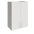 PRO Aufsatzschrank | 3 OH, 800 - 1200 x 1110 mm, Soft-Close, Graphit / Weiß - 1 Thumbnail Image