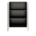 PRO Aufsatzschrank | 3 OH, 800 - 1200 x 1110 mm, Soft-Close, Graphit / Weiß - 3 Thumbnail Image