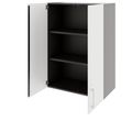 PRO Aufsatzschrank | 3 OH, 800 - 1200 x 1110 mm, Soft-Close, Graphit / Weiß - 4 Thumbnail Image