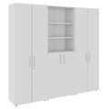 PRO Schrankwand | 6 OH, 2400 x 2250 mm, Grau - 1 Thumbnail Image