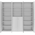 PRO Schrankwand | 6 OH, 2400 x 2250 mm, Grau - 3 Thumbnail Image