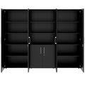 PRO wall unit | 5 OH, 2400 x 1880 mm, black - 3 Thumbnail Image