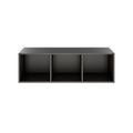 PRO Aufsatzregal | 1 OH, 800 - 1600 x 370 mm, verleimter Korpus, Graphit - 3 Thumbnail Image