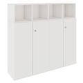PRO Schrankwand | 4 OH, 1600 x 1510 mm, Weiß - 1 Thumbnail Image