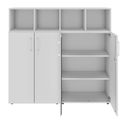 PRO Schrankwand | 4 OH, 1600 x 1510 mm, Grau - 3 Thumbnail Image