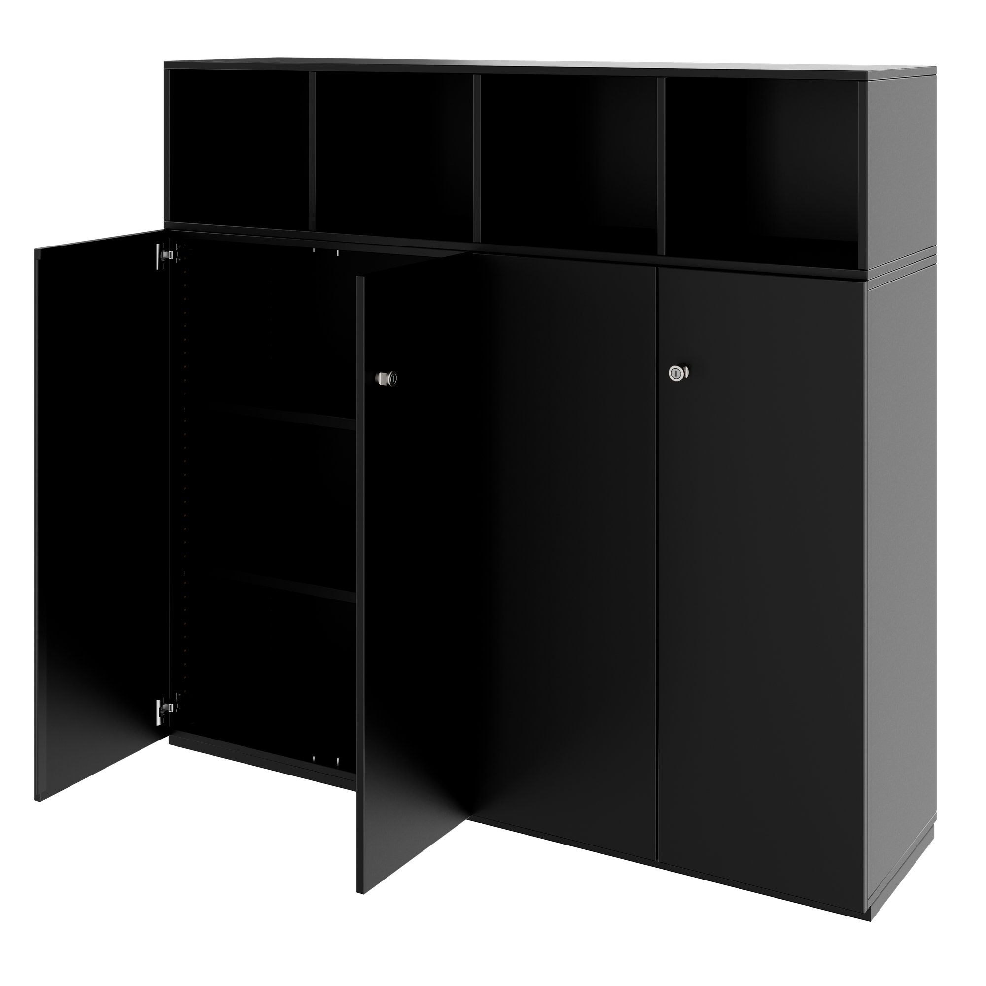 PRO Mur mur | 4 oh, 1600 x 1510 mm, noir - 4 Main Image