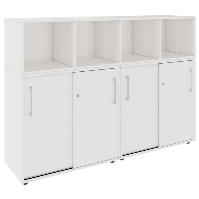 PRO Parete muro | 3 OH, 1600 x 1140 mm, bianco - 1 Main Image