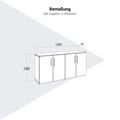 PRO Mur mur | 2 oh, 1600 x 788 mm, gris - 14 Thumbnail Image