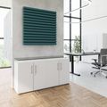 PRO Buffet | 2 oh, 1600 x 860 mm, avec plaque de verre, gris - 16 Thumbnail Image