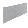 MILA Partition de table acoustique | 1200 - 2000 mm, 650 mm de haut, gris clair velito marbré - 3 Thumbnail Image