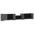 NOVUM Empfangstheke | 5200 - 6000 mm, Multicolor-LED-Beleuchtung, Anthrazit - 1 Thumbnail Image