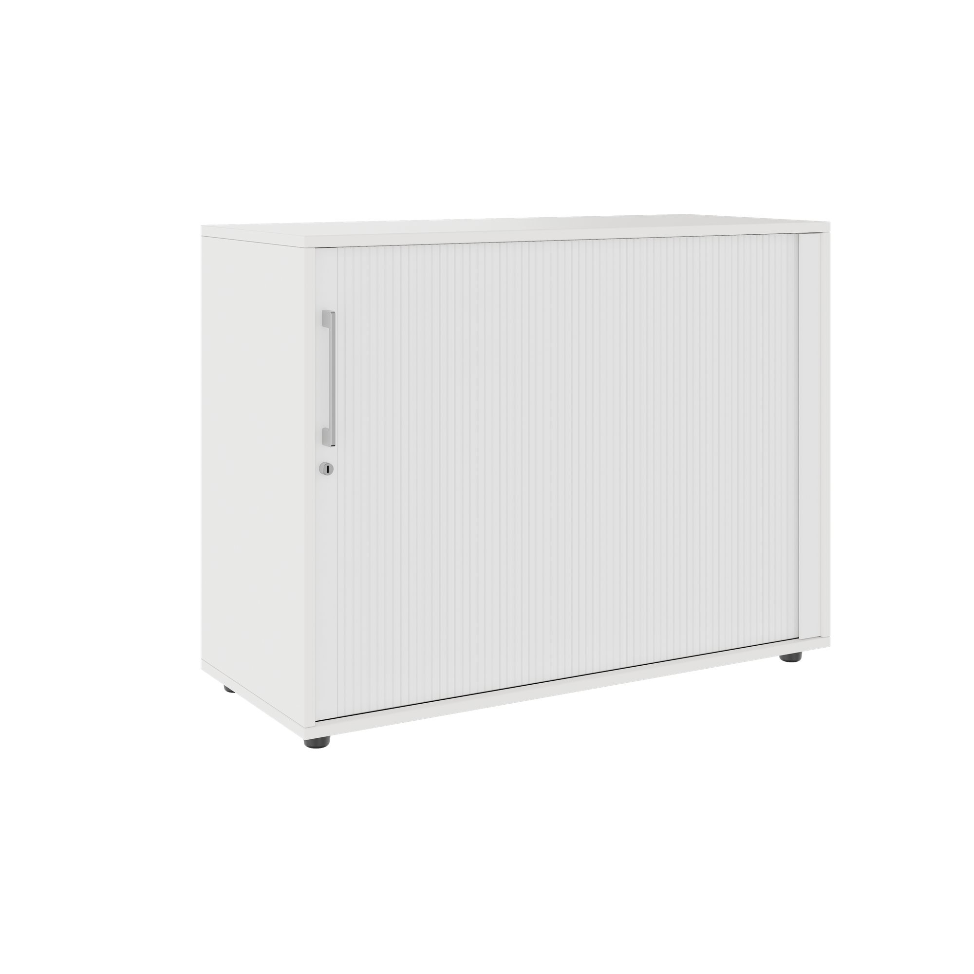 PRO Querrollladenschrank | 2 OH, 800 - 1600 x 770 mm, verleimter Korpus, Weiß - 1 Main Image