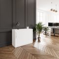 PRO Querrollladenschrank | 2 OH, 800 - 1600 x 770 mm, verleimter Korpus, Weiß - 13 Thumbnail Image