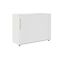 PRO Querrollladenschrank | 2 OH, 800 - 1600 x 770 mm, verleimter Korpus, Weiß - 1 Thumbnail Image