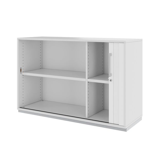 PRO Querrollladenschrank | 2 OH, 800 - 1600 x 770 mm, verleimter Korpus, Grau PRO Querrollladenschrank | 2 OH, 800 - 1600 x 770 mm, verleimter Korpus, Grau