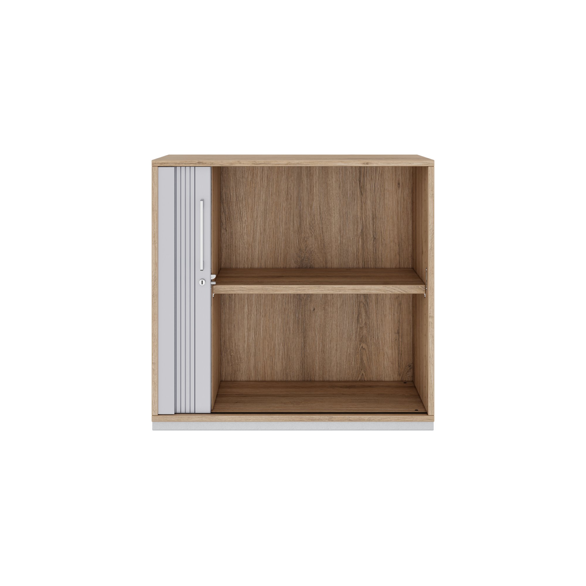 PRO Cabinetto del negozio querroll | 2 OH, 800 - 1600 x 770 mm, corpus incollato, area naturale - 3 Main Image