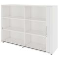 PRO Querrollladenschrank | 3 OH, 800 - 1600 x 1140 mm, verleimter Korpus, Weiß - 4 Thumbnail Image