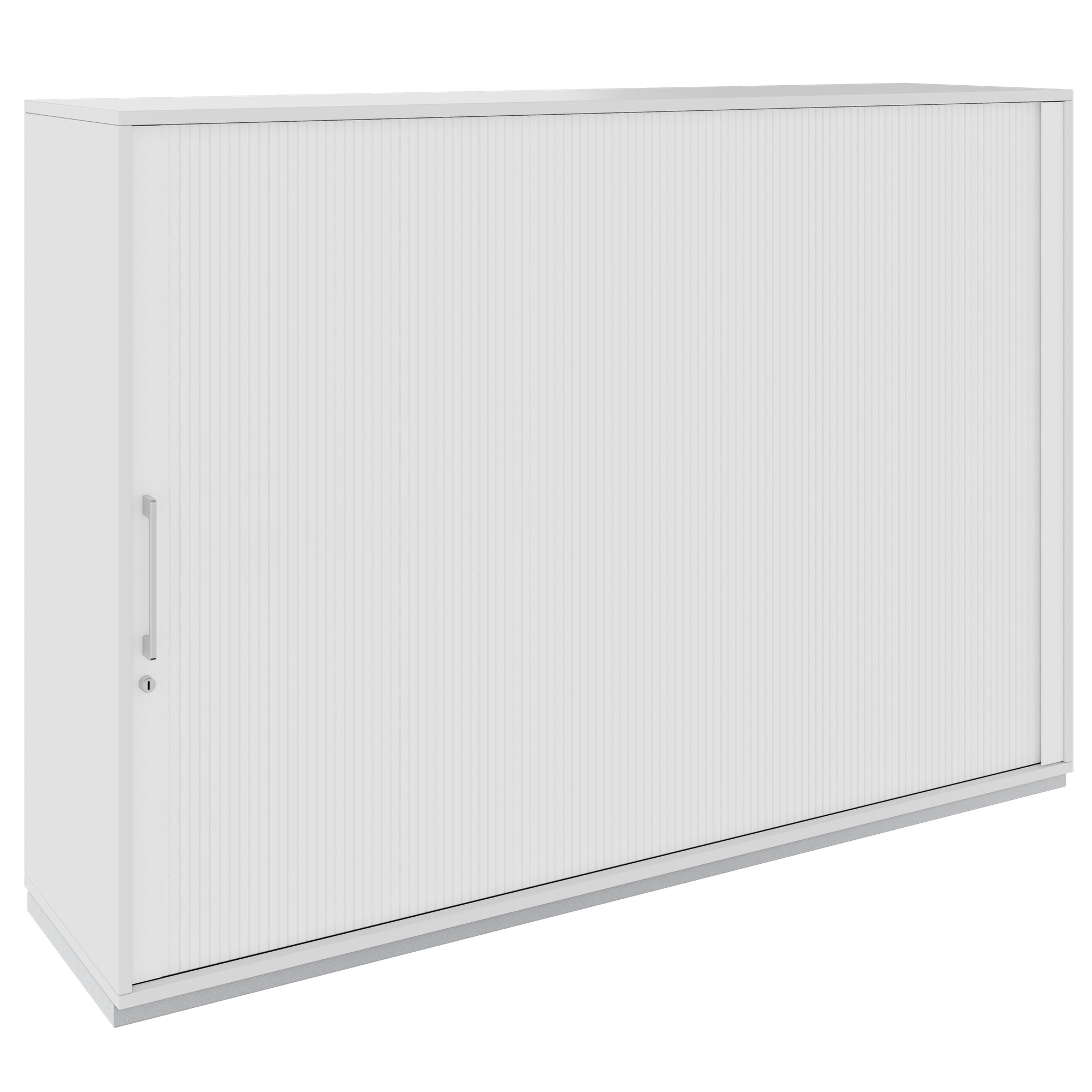 PRO Querrollladenschrank | 3 OH, 800 - 1600 x 1140 mm, verleimter Korpus, Grau - 1 Main Image