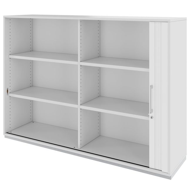 PRO Querrollladenschrank | 3 OH, 800 - 1600 x 1140 mm, verleimter Korpus, Grau PRO Querrollladenschrank | 3 OH, 800 - 1600 x 1140 mm, verleimter Korpus, Grau