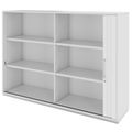 PRO Querrollladenschrank | 3 OH, 800 - 1600 x 1140 mm, verleimter Korpus, Grau - 5 Thumbnail Image
