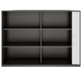 PRO Querrollladenschrank | 3 OH, 800 - 1600 x 1140 mm, verleimter Korpus, Graphit PRO Querrollladenschrank | 3 OH, 800 - 1600 x 1140 mm, verleimter Korpus, Graphit