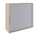 PRO Querrollladenschrank | 3 OH, 800 - 1600 x 1140 mm, verleimter Korpus, Natureiche - 1 Thumbnail Image