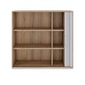 PRO Querrollladenschrank | 3 OH, 800 - 1600 x 1140 mm, verleimter Korpus, Natureiche - 3 Thumbnail Image