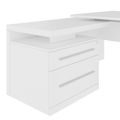 Stratego Chief Desk | 2300 x 1720 mm, basboard intégré, blanc - 6 Thumbnail Image