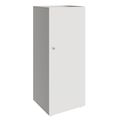PRO Gabinetto di Cloakroom | 4 OH, 400 - 600 x 1510 mm, morbido -close, grafite / bianco - 1 Thumbnail Image