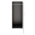 PRO Gabinetto di Cloakroom | 4 OH, 400 - 600 x 1510 mm, morbido -close, grafite / bianco - 3 Thumbnail Image