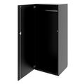 PRO Gabinetto di Cloakroom | 4 OH, 400 - 600 x 1510 mm, morbido, nero - 4 Thumbnail Image