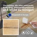 ART Chefschreibtisch mit Sideboard | 2130 x 1800 mm, elektrisch höhenverstellbar, Wildeiche