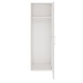 PRO Garderobenschrank | 5 OH, 400 - 600 x 1880 mm, Soft-Close, Weiß