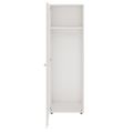 PRO Gabinetto di Cloakroom | 5 OH, 400 - 600 x 1880 mm, morbido, bianco - 3 Thumbnail Image